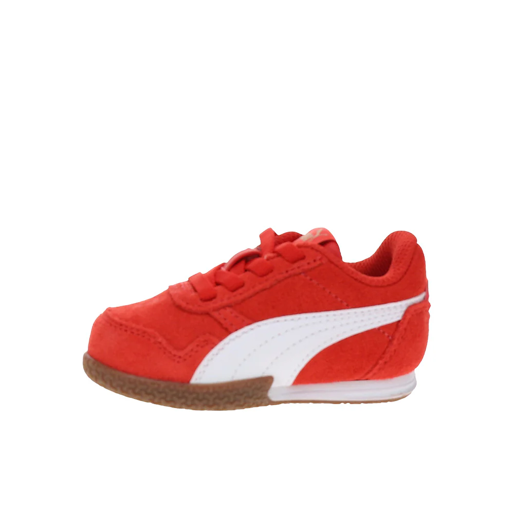 Bella Donna Suede Lace Up Sneakers (Infant-Toddler) - Image 3