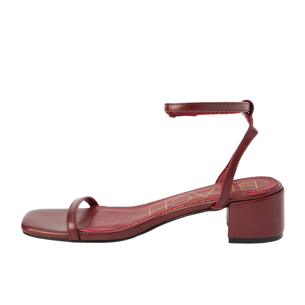 Belle Block Heel Ankle Strap Sandals - Image 3