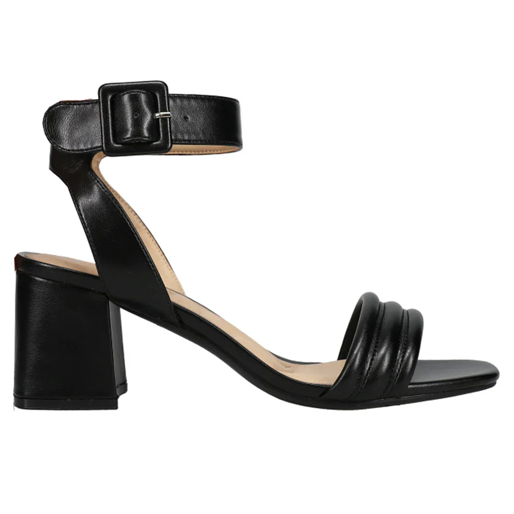Blest Block Heel Ankle Strap Sandals