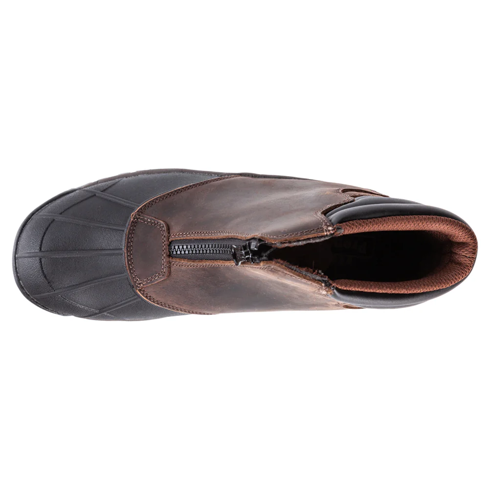 Blizzard Zippered Round Toe Snow Boots - Image 4