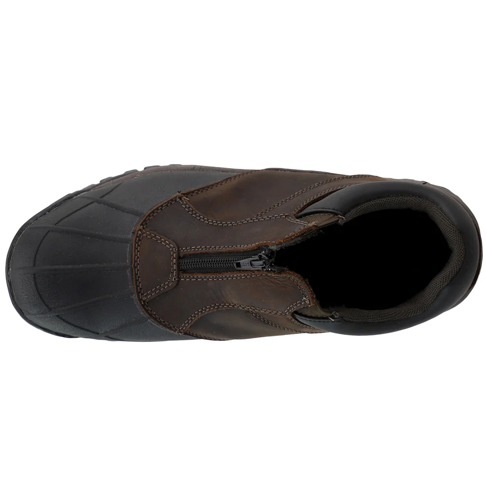 Blizzard Round Toe Zippered Snow Boots - Image 4