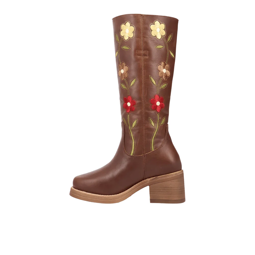 Bloom Leather Boots - Image 3