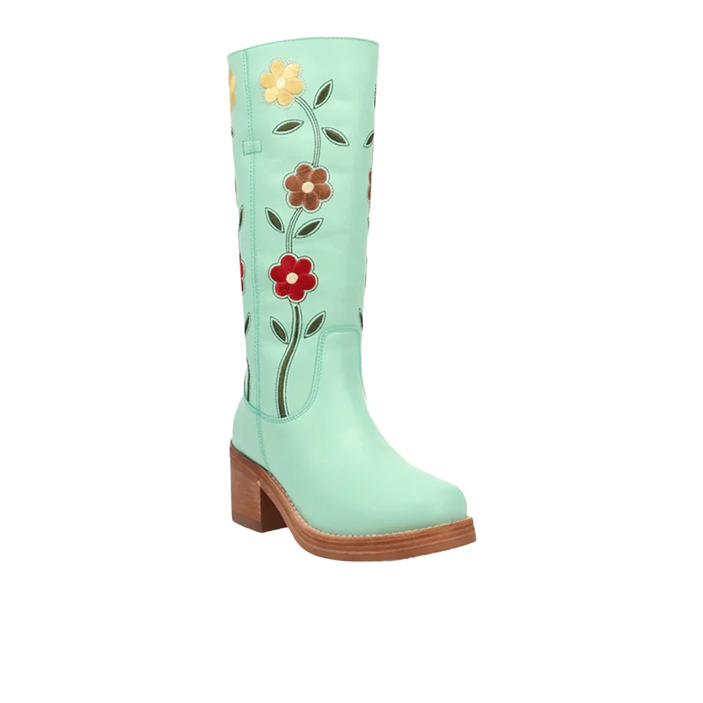 Bloom Leather Boots - Image 2
