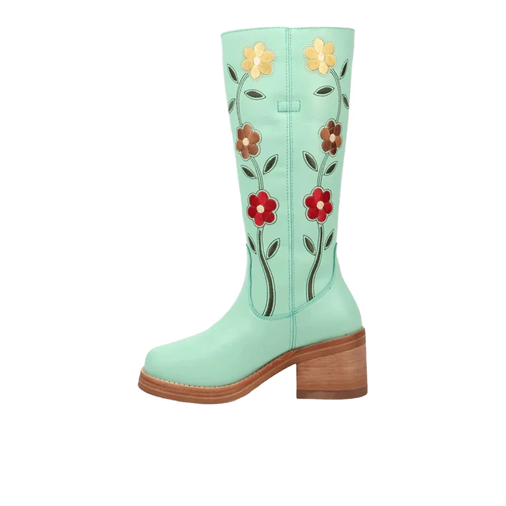 Bloom Leather Boots - Image 3