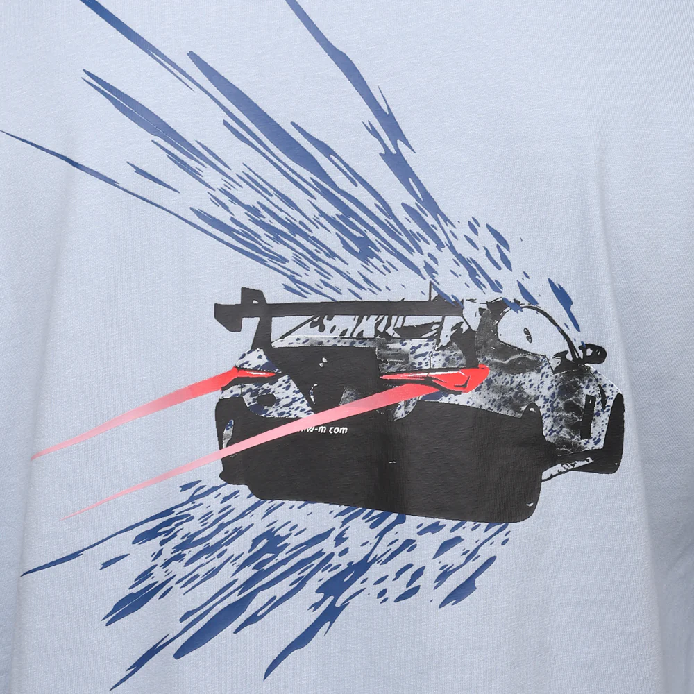 BMW M Motorsport Color Splash Crew Neck Short Sleeve T-Shirt - Image 5