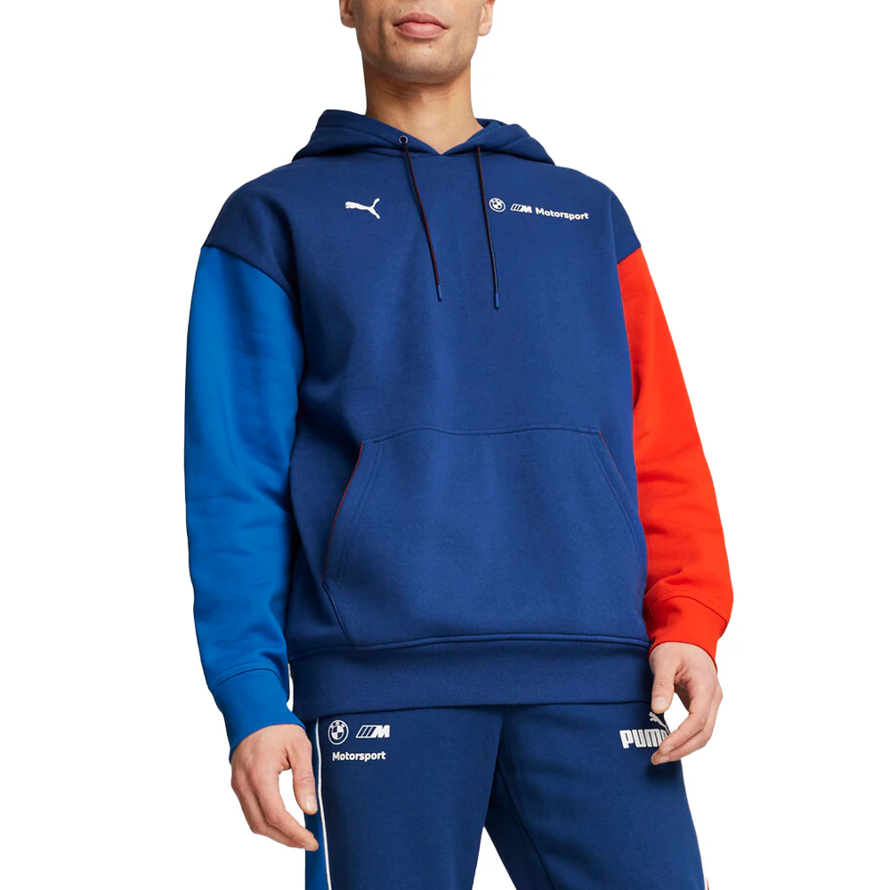 BMW M Motorsport Essentials Fleece Pullover Hoodie - Image 5