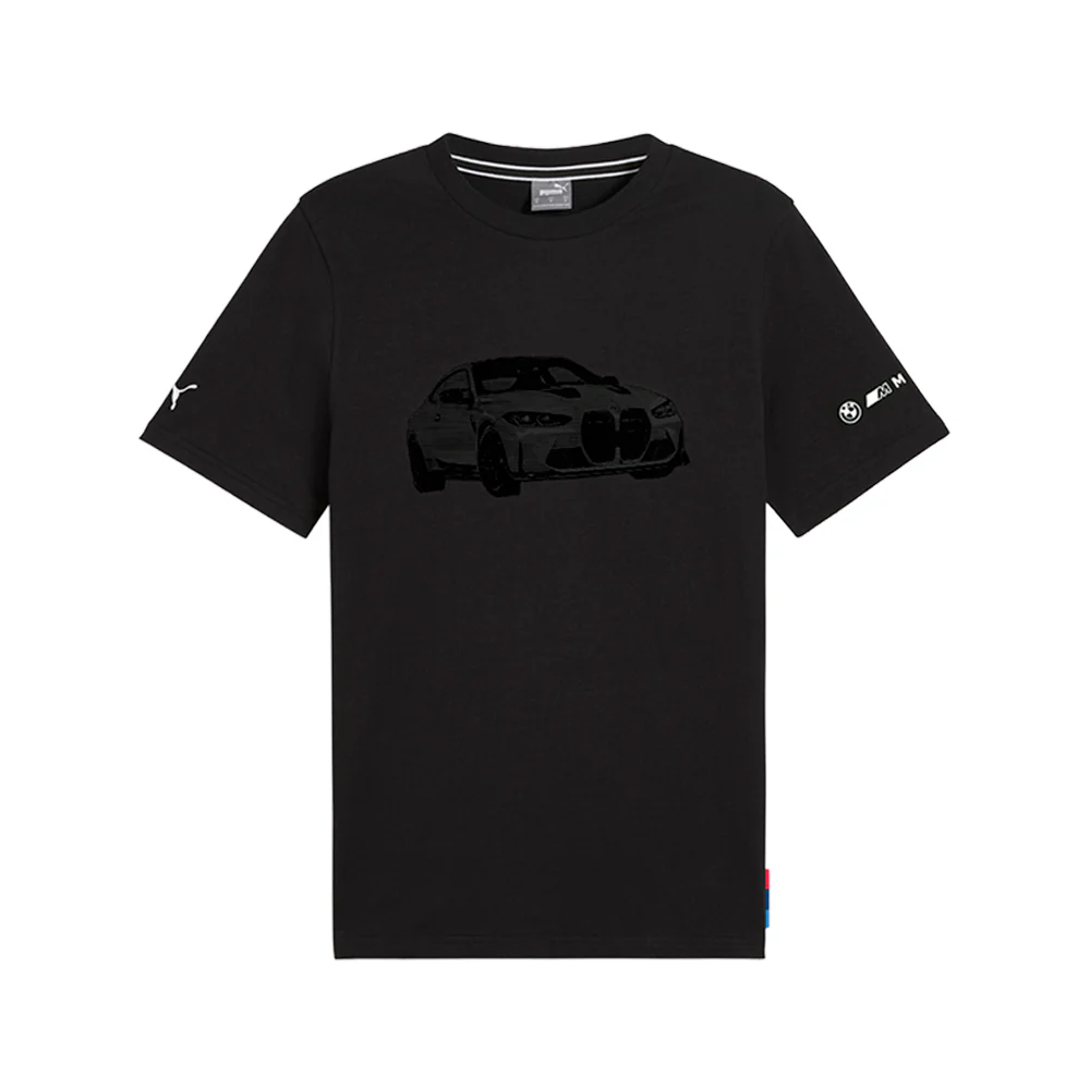 BMW M Motorsport Essentials Graphic Crew Neck Short Sleeve T-Shirt