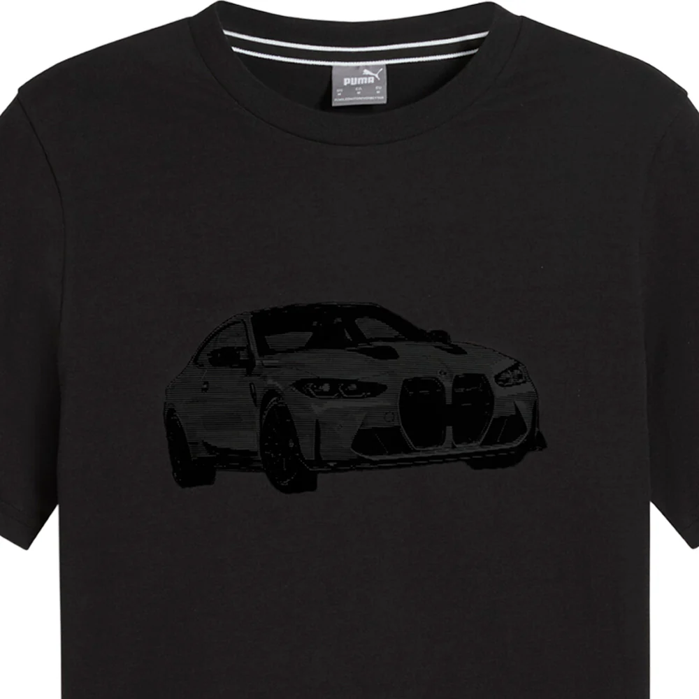 BMW M Motorsport Essentials Graphic Crew Neck Short Sleeve T-Shirt - Image 5