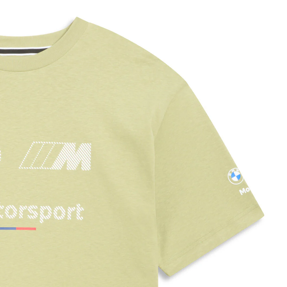 BMW M Motorsport Logo Stripe Crew Neck Short Sleeve T-Shirt - Image 5