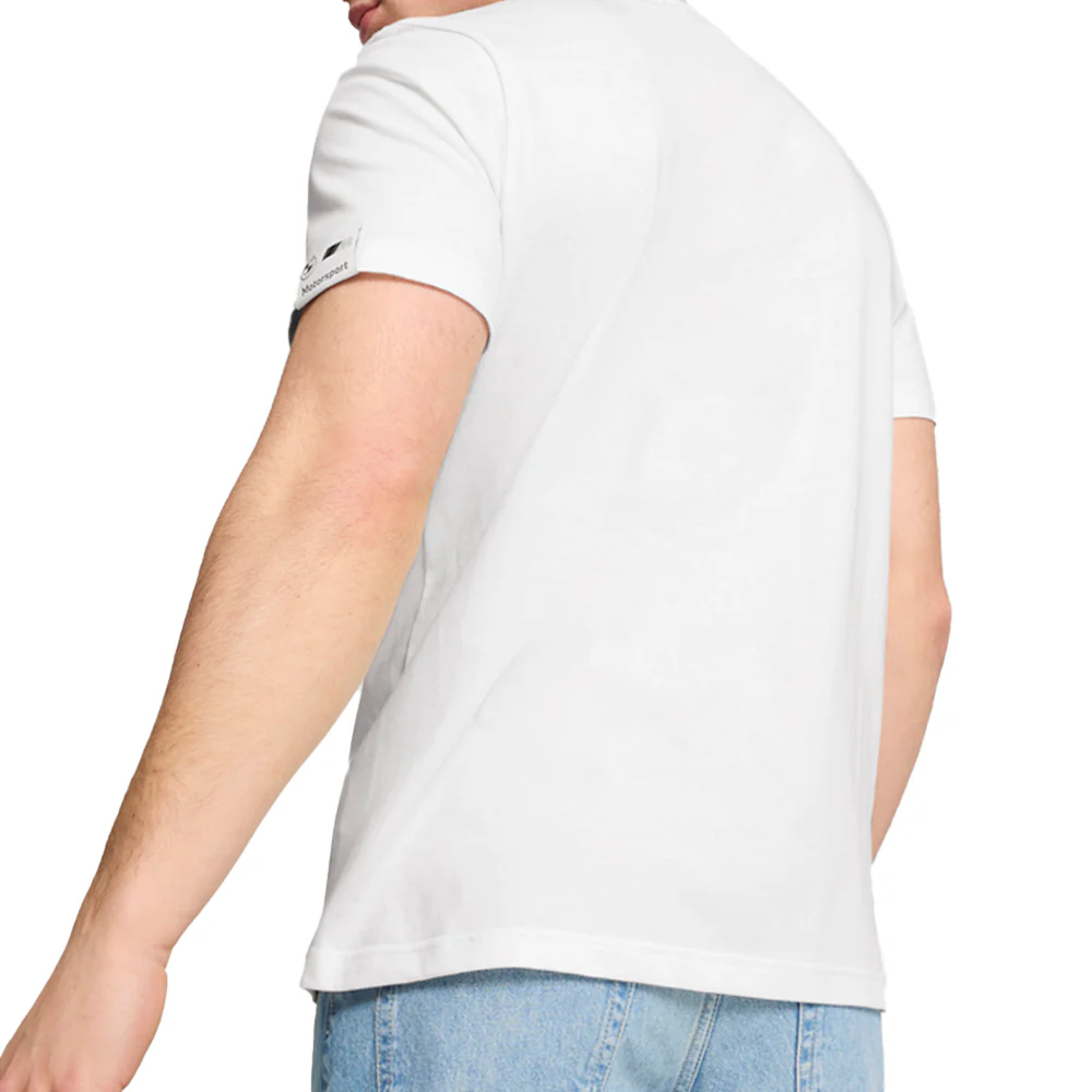 BMW M Motorsport Car 2 Graphic Crew Neck Short Sleeve T-Shirt - Image 2