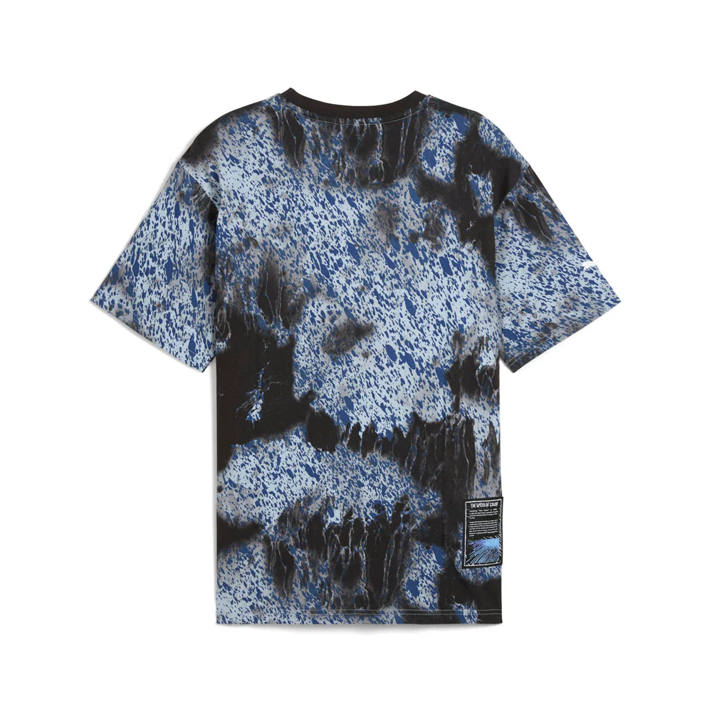 BMW M Motorsport Colorsplash All Over Print Crew Neck Short Sleeve T-Shirt - Image 2