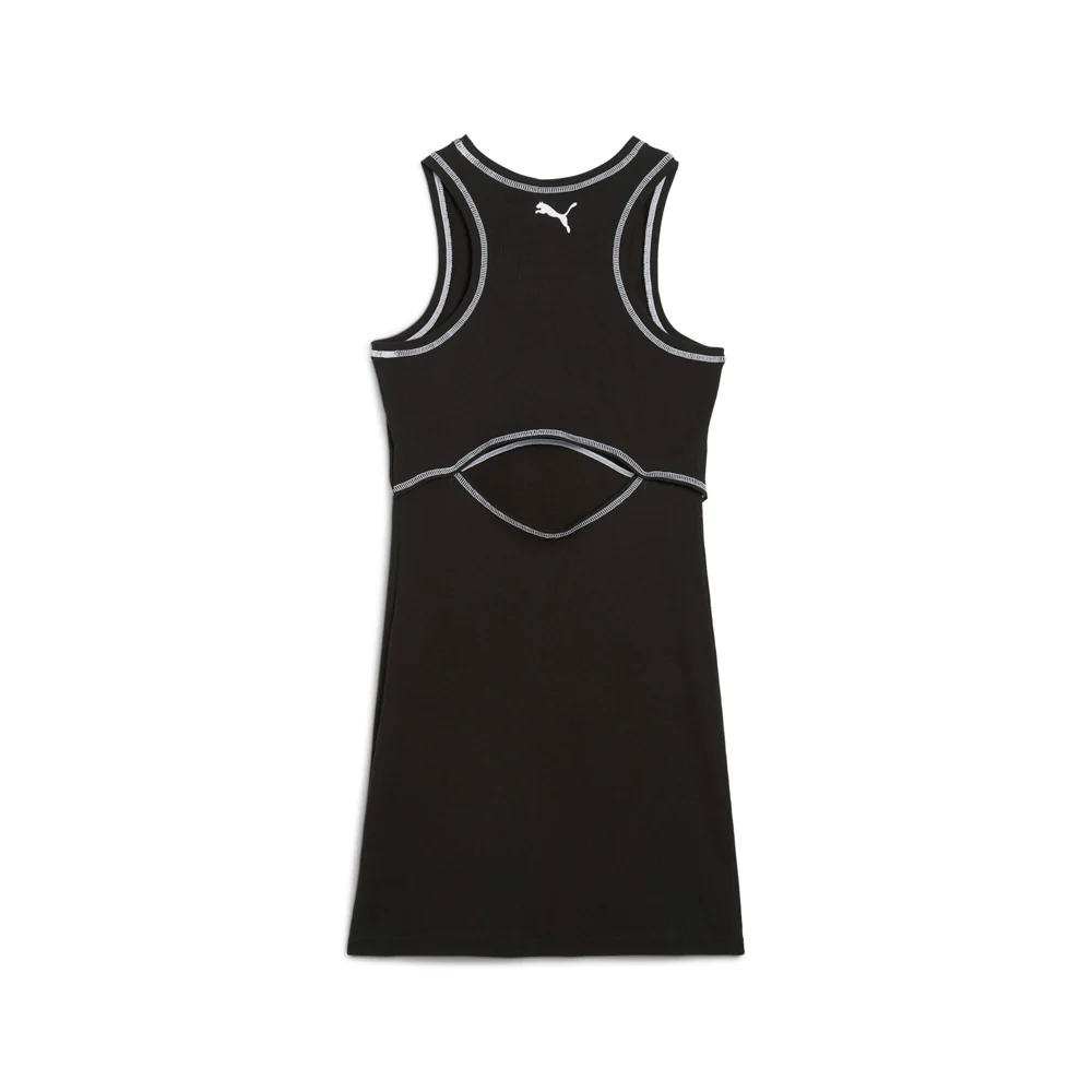 BMW M Motorsport Crew Neck Sleeveless Midi Dress - Image 2