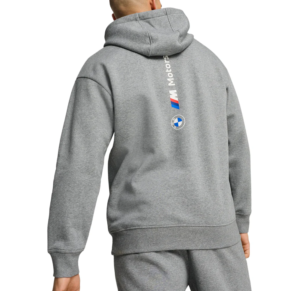 BMW M Motorsport Essentials Fleece Pullover Hoodie - Image 4