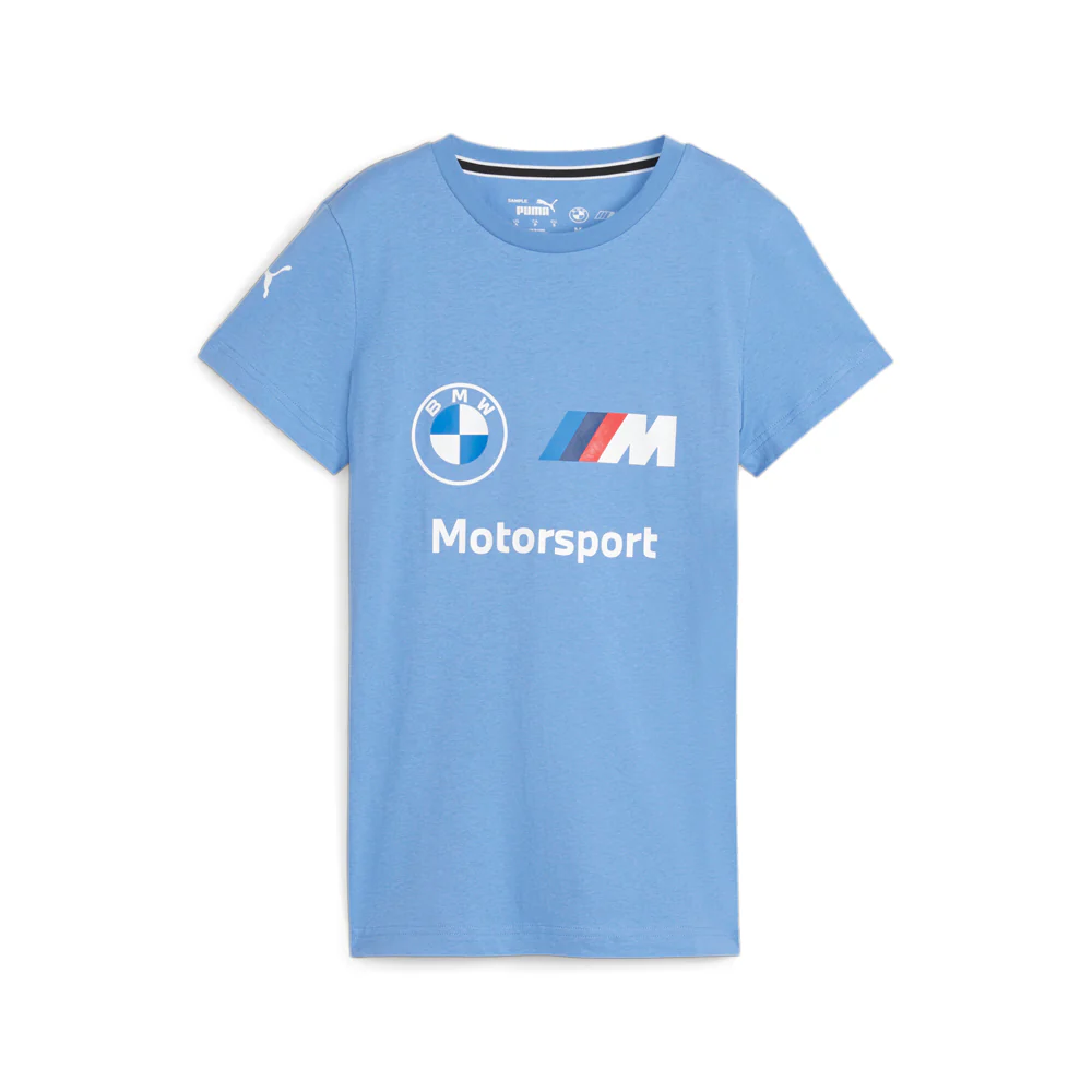 BMW M Motorsport Essentials Logo Crew Neck Short Sleeve T-Shirt