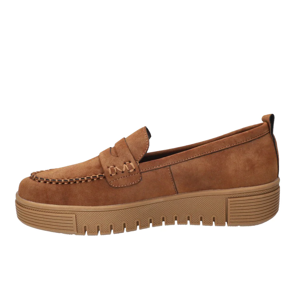 Bo Comfort Moc Toe Platform Loafers - Image 3