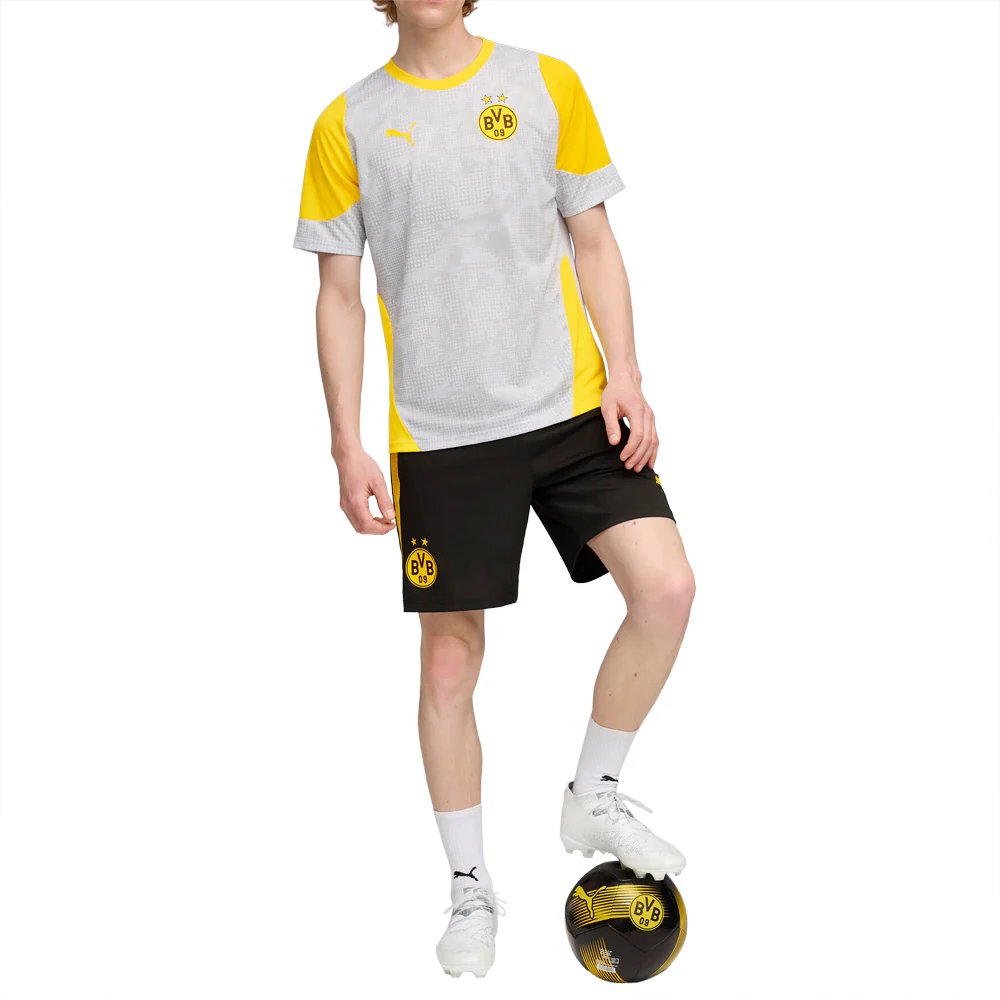 Borussia Dortmund Training Short Sleeve Soccer Jersey - Image 5