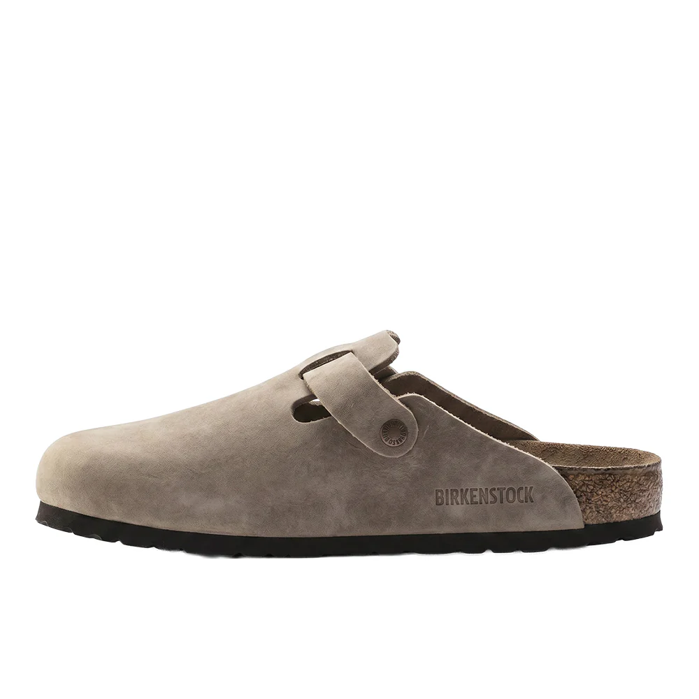 Boston Soft Footbed Oiled Leather Clogs - Image 4