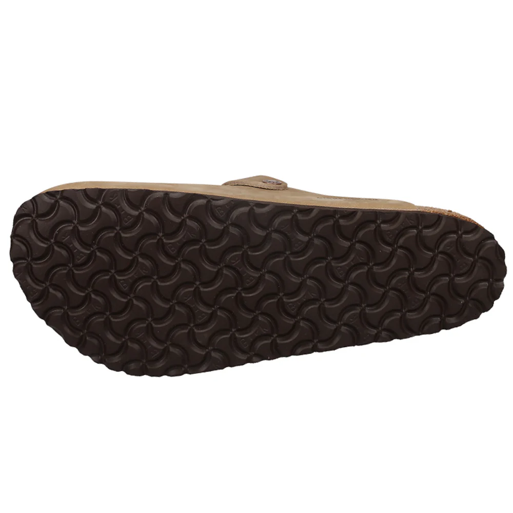 Boston Soft Footbed Oiled Leather Clogs - Image 5