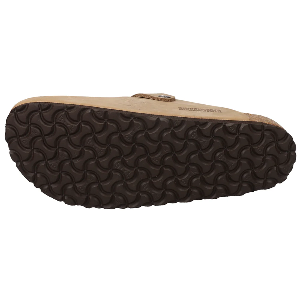 Boston Soft Footbed Oiled Leather Clogs - Image 5