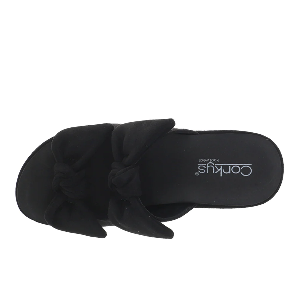 Bowed Up Wedge Sandals - Image 4
