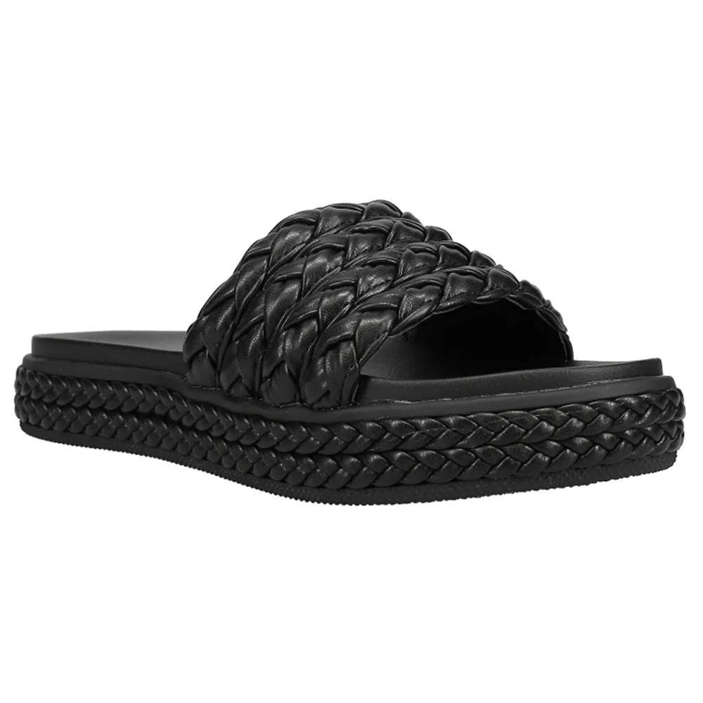 Bri Braided Platform Slide Sandals - Image 2