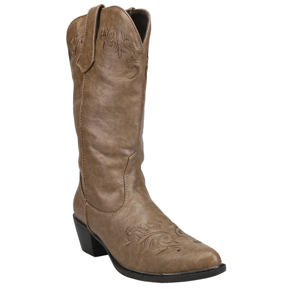 Brooklyn Round Toe Cowboy Boots - Image 2