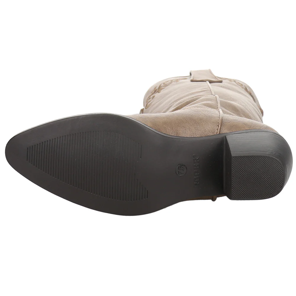 Brooklyn Round Toe Cowboy Boots - Image 5