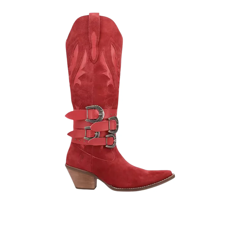 Buck Wild Suede Leather Boots