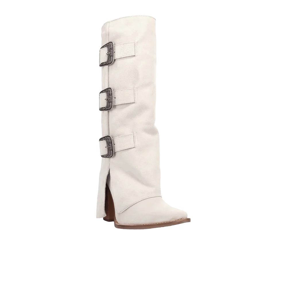Buckle Bunny Suede Leather Boots - Image 2