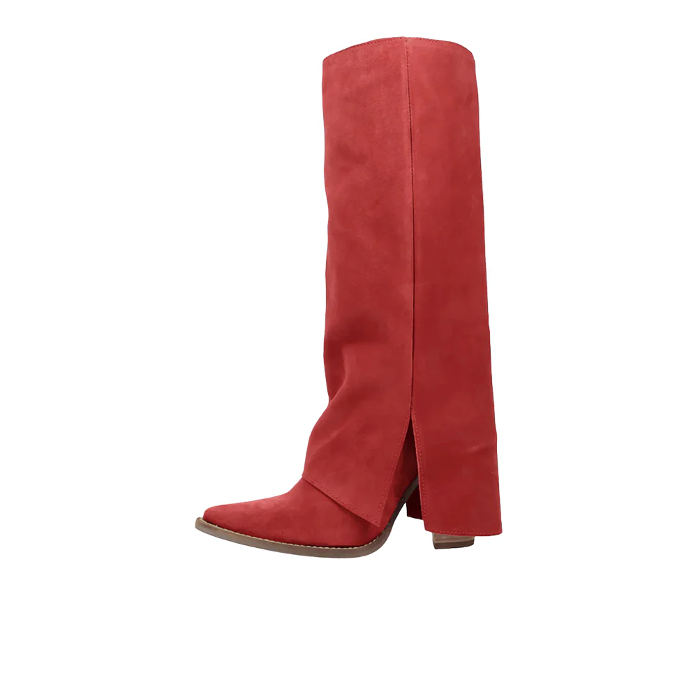 Buckle Bunny Suede Leather Boots - Image 3