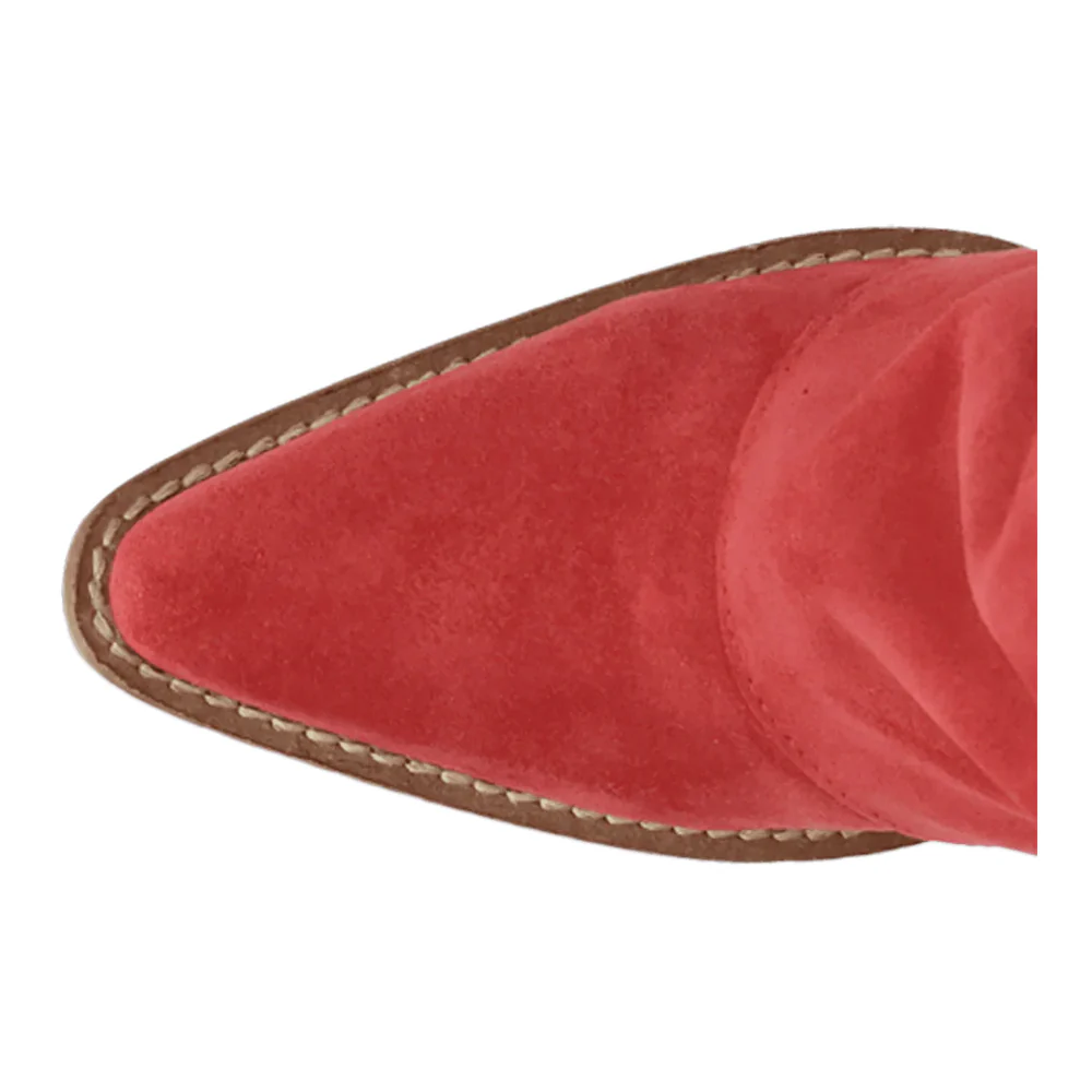 Buckle Bunny Suede Leather Boots - Image 4