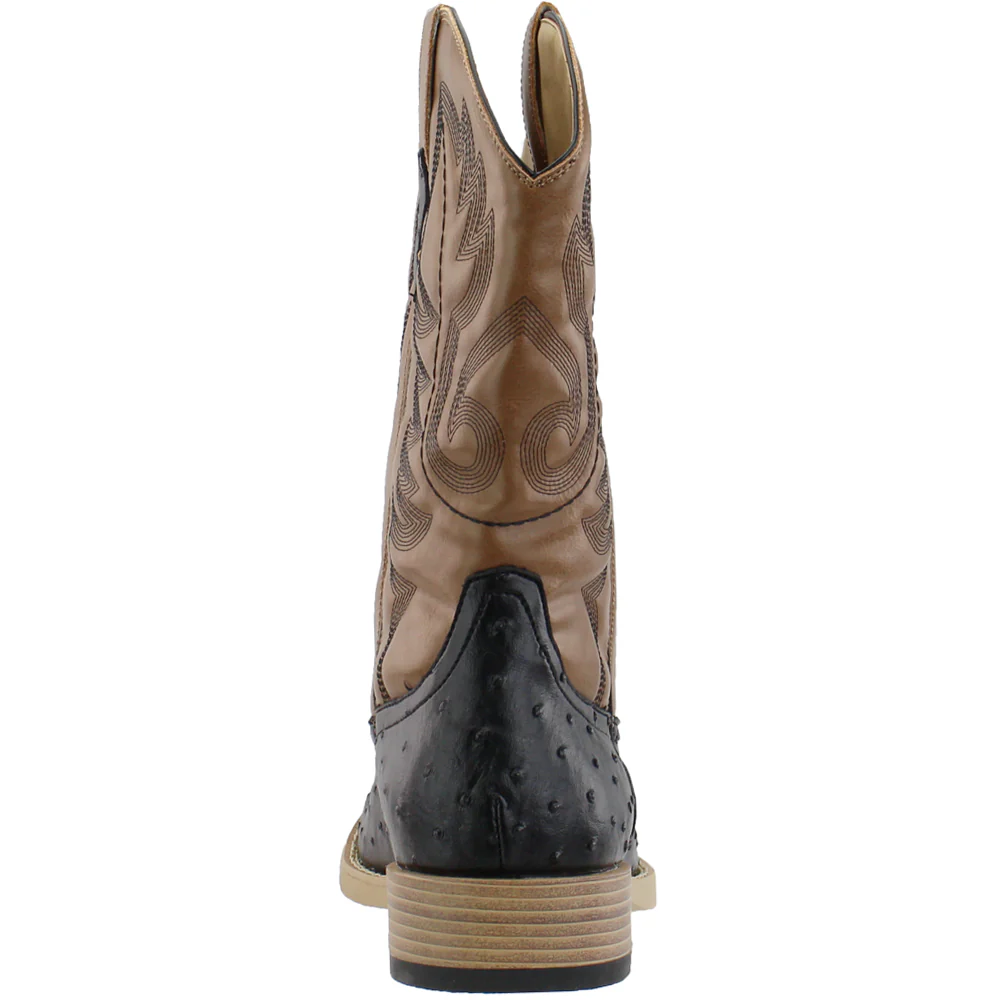 Bumps Square Toe Cowboy Boots - Image 3