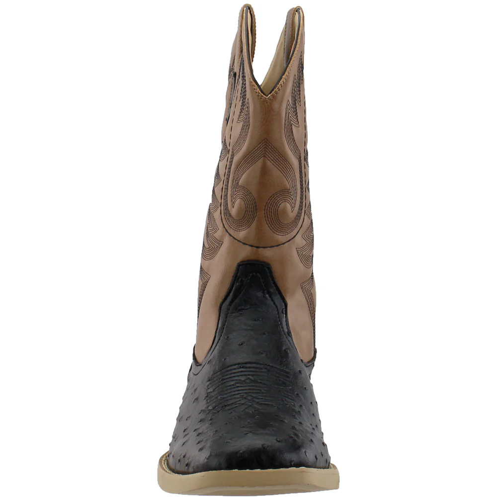Bumps Square Toe Cowboy Boots - Image 5