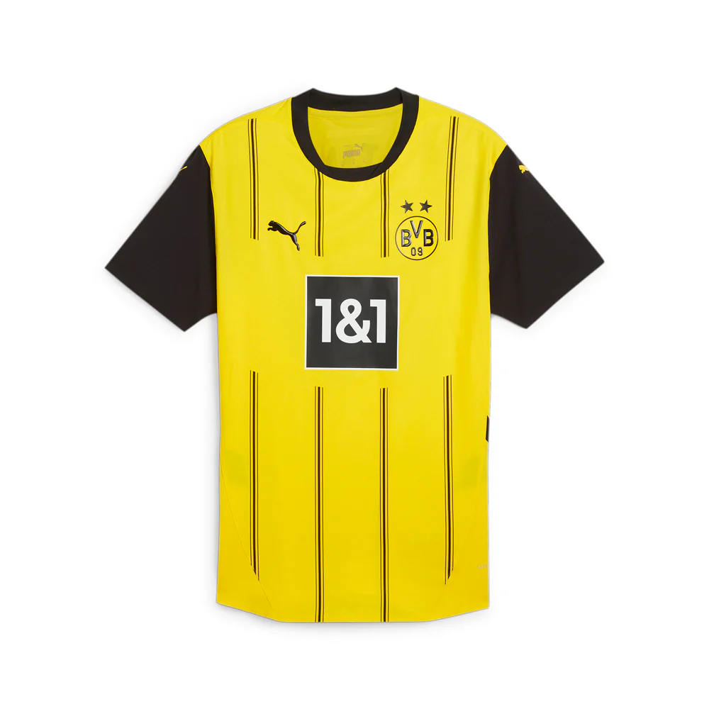 BVB Home Crew Neck Short Sleeve Soccer Jersey
