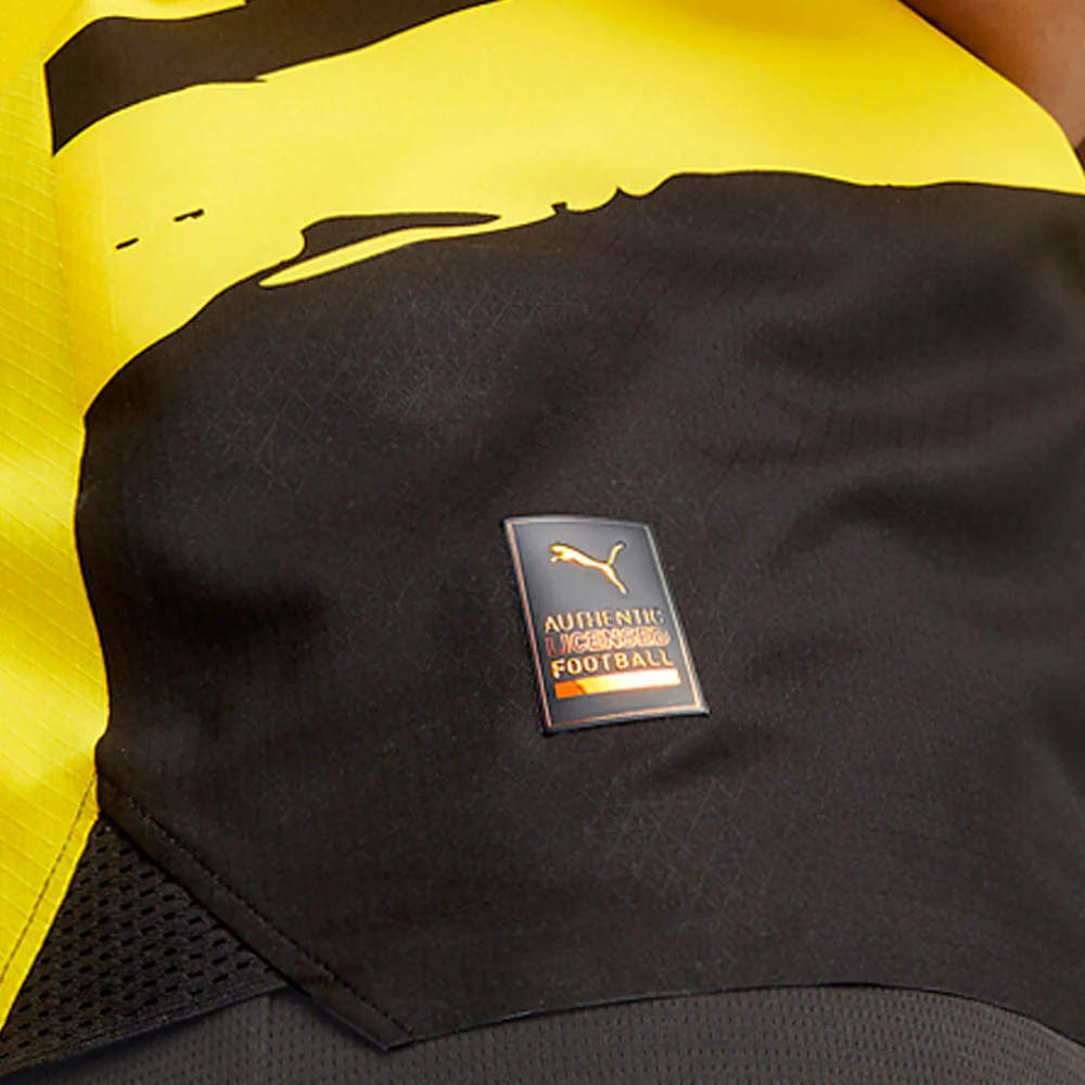 BVB Home Authentic Crew Neck Short Sleeve Soccer Jersey - Image 5