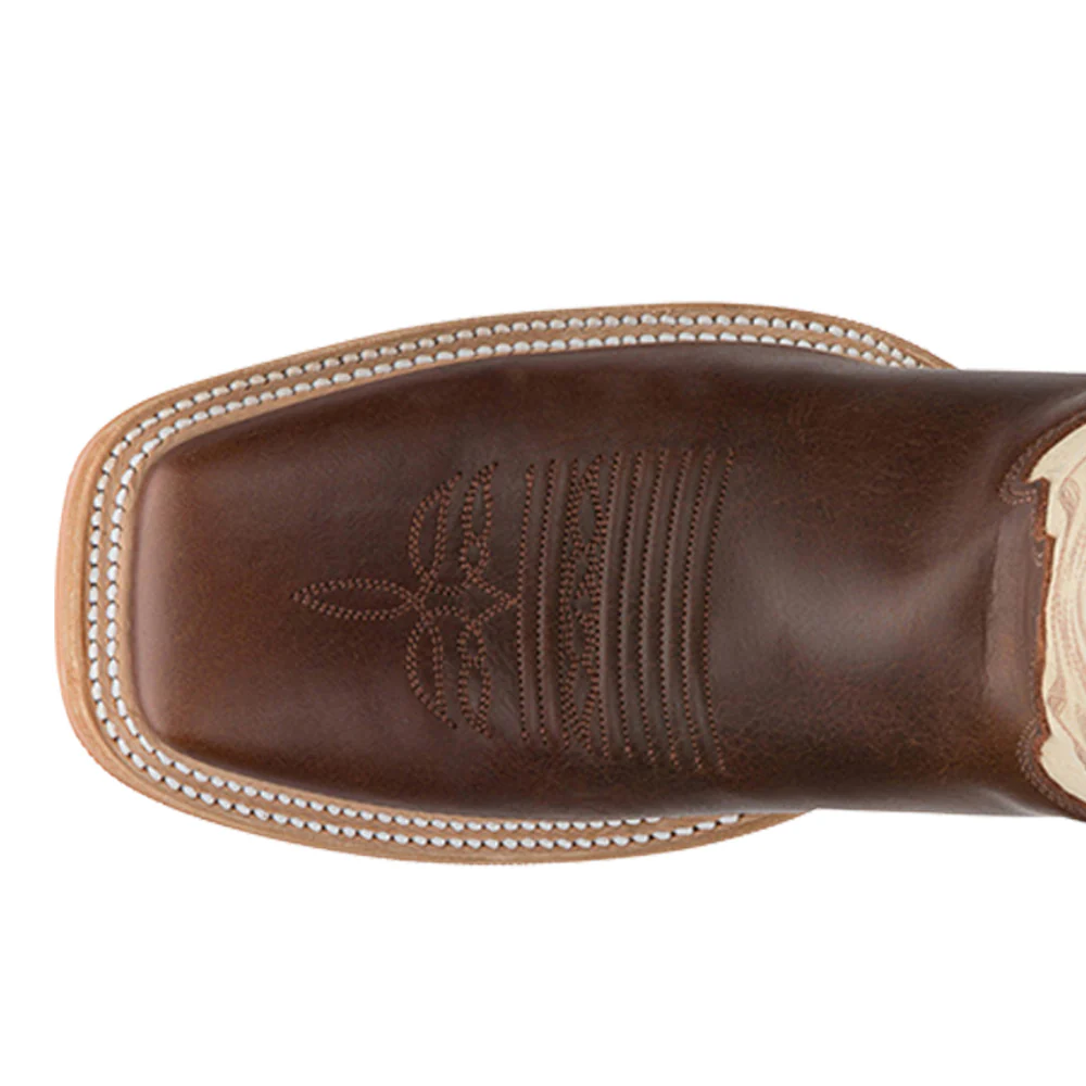 Caddo 11 Inch Square Toe Cowboy Boots - Image 4