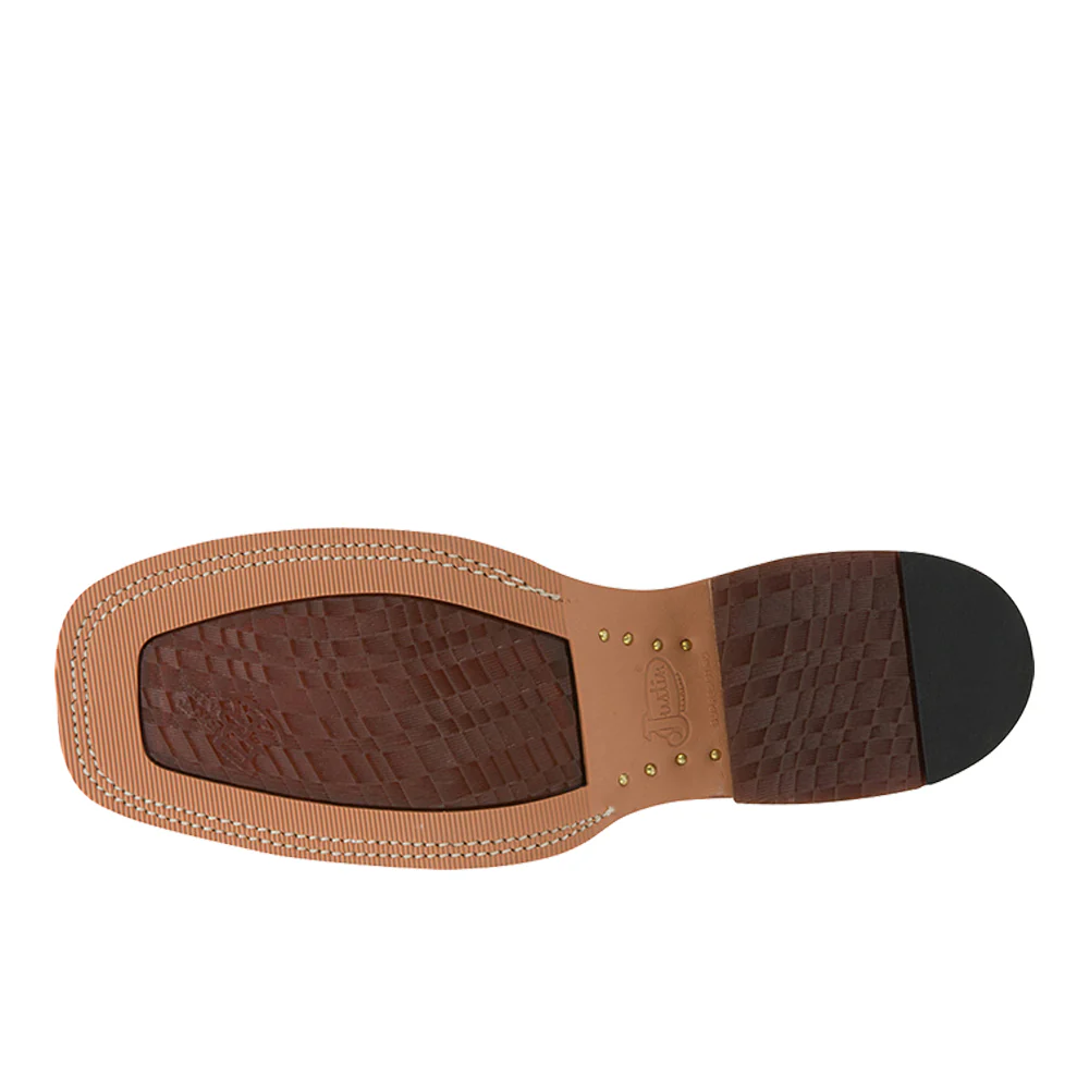 Caddo 11 Inch Square Toe Cowboy Boots - Image 5