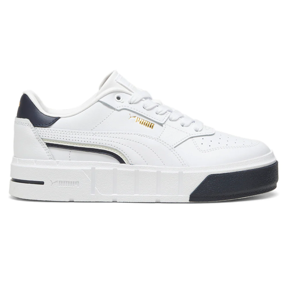 Cali Court Classics Perforated Lace Up Sneakers