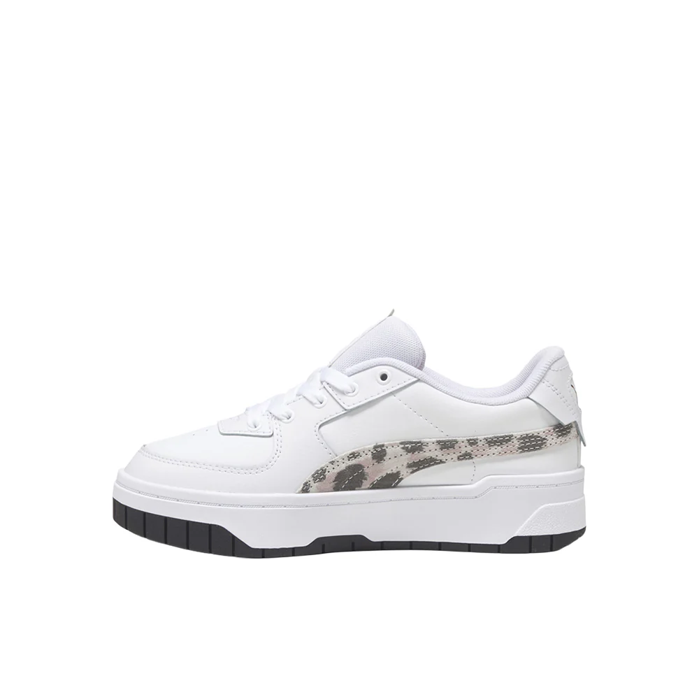 Cali Dream Animal Print Lace Up Sneakers (Big Kid) - Image 3