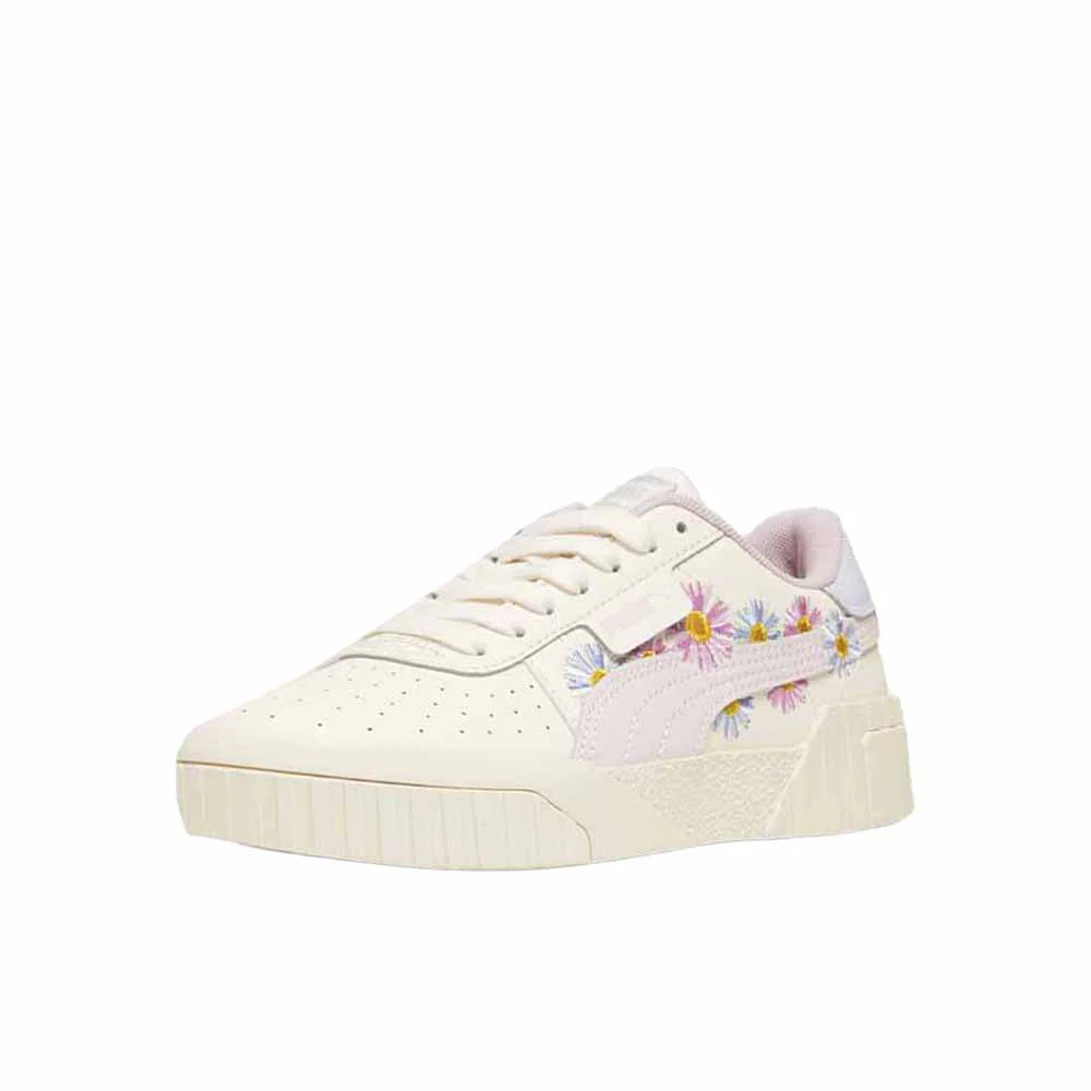 Cali Embroidered Lace Up Sneakers (Big Kid) - Image 2