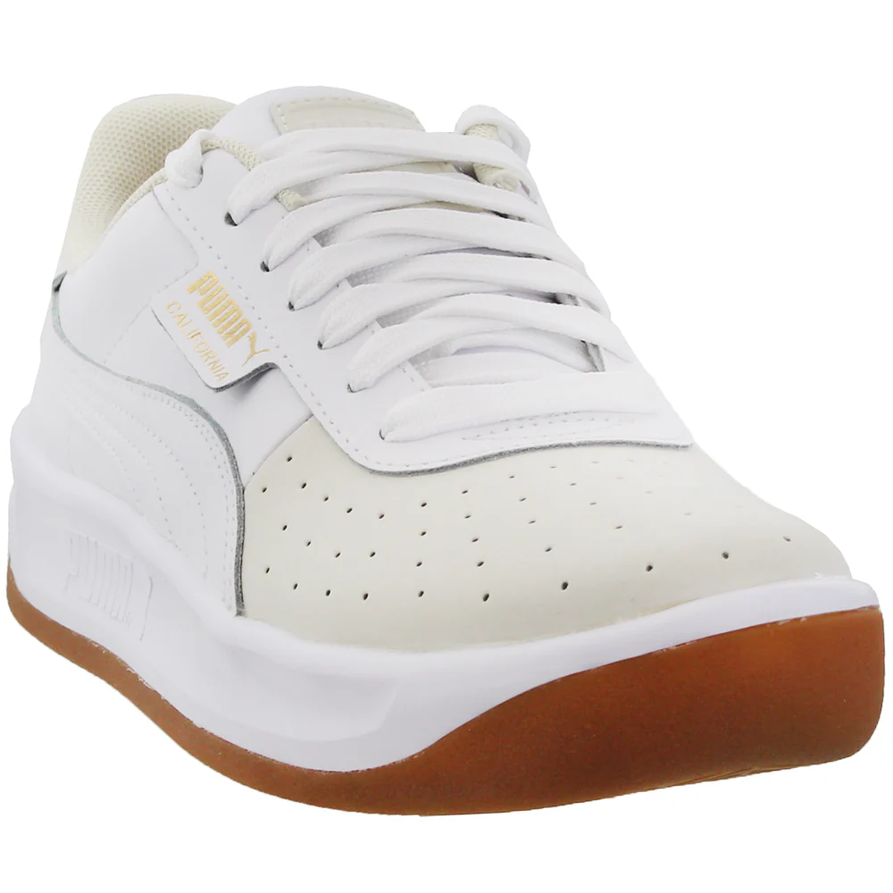 California Exotic Perforated Lace Up Sneakers - Image 2