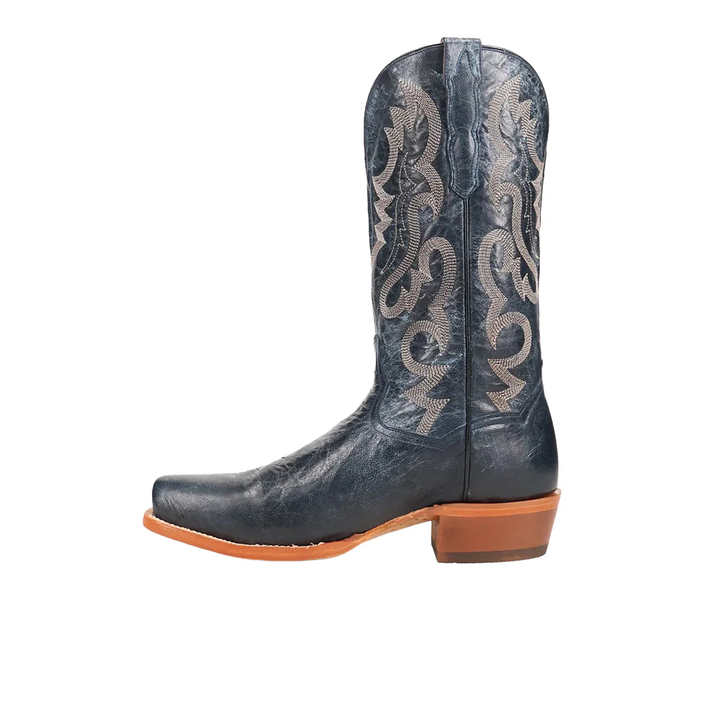 Calvin Embroidered Square Toe Pull On Cowboy Boots - Image 3