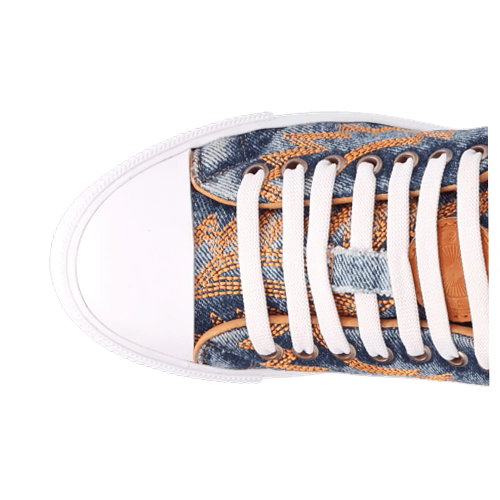 Campus Embroidered Lace Up Sneakers - Image 4
