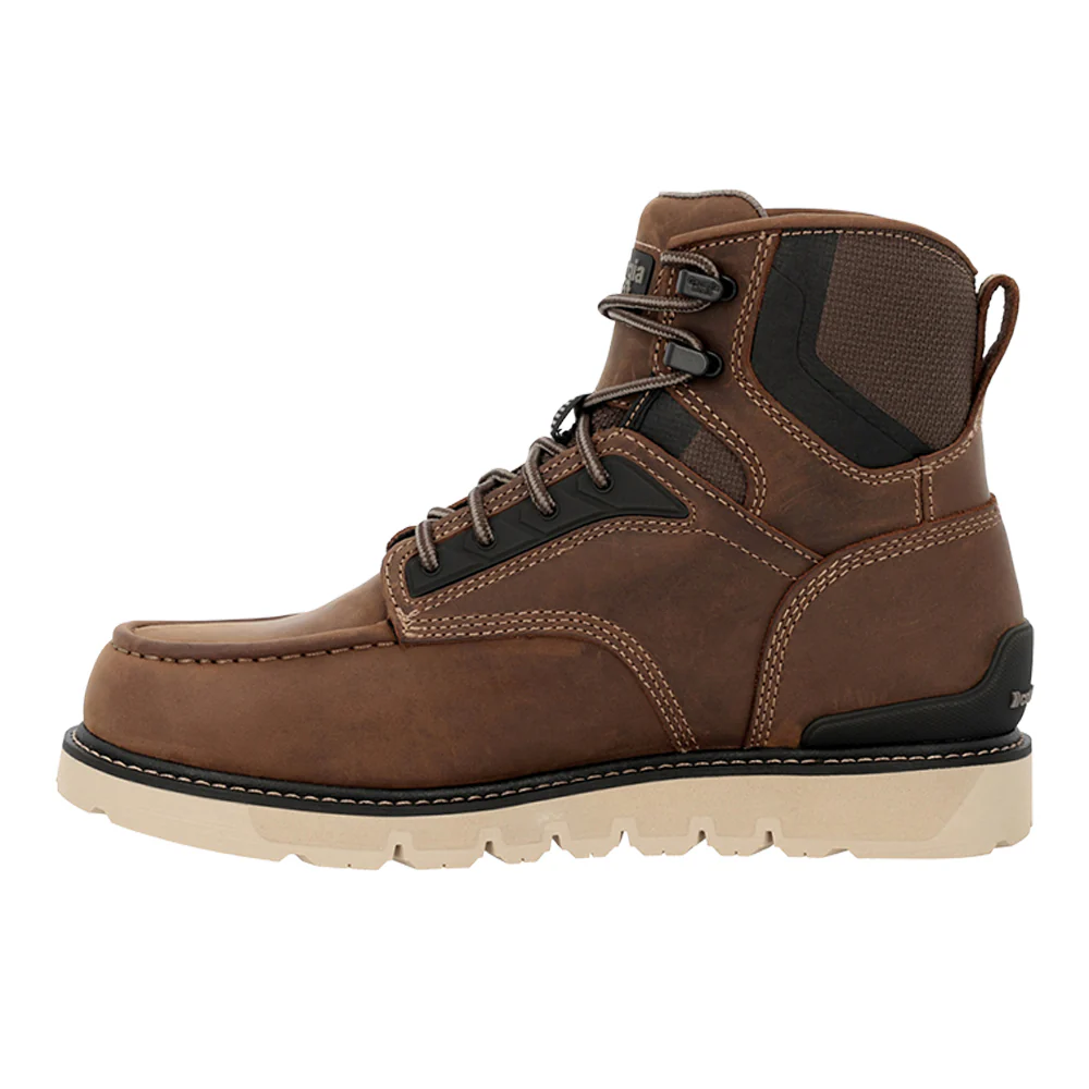 Flex 6 Inch Electrical Hazard Moc Toe Work Boots - Image 3