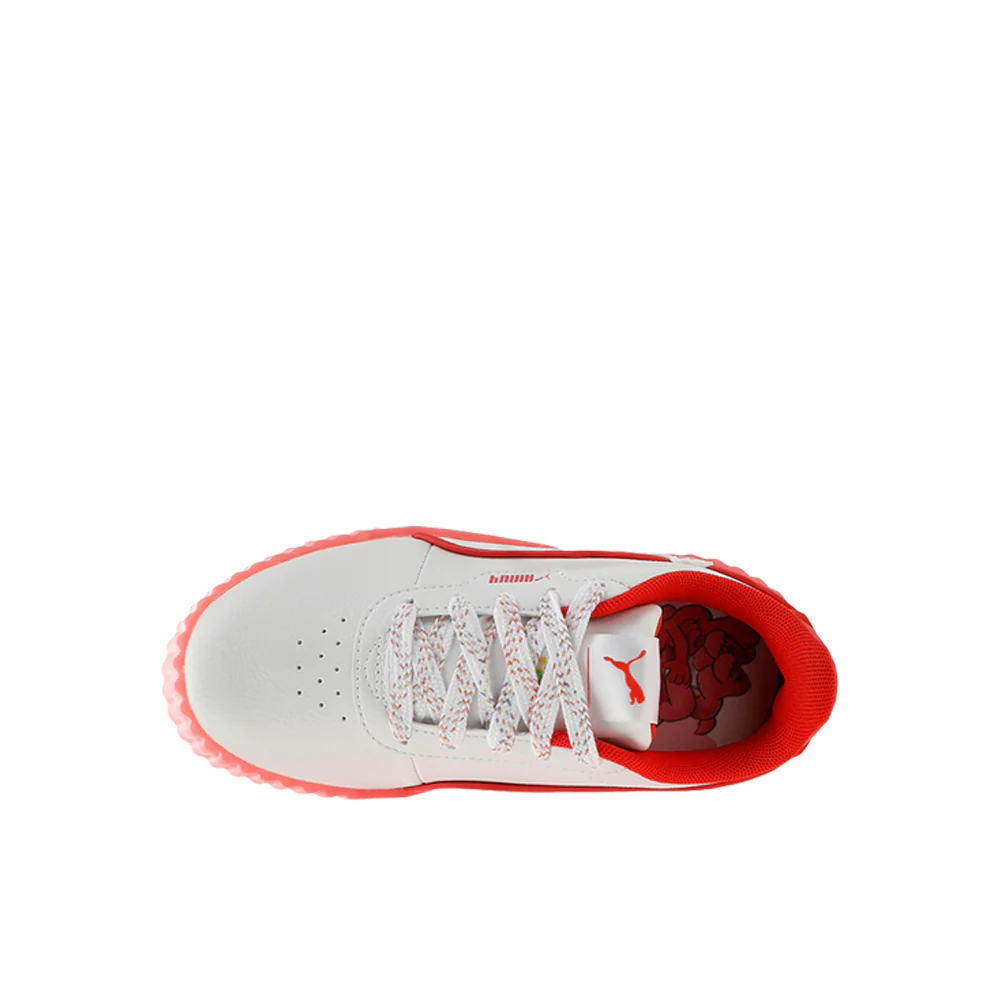 PUMA X CARE BEARS X SESAME STREET Carina 3.0 Lace Up Sneakers (Little Kid) - Image 4