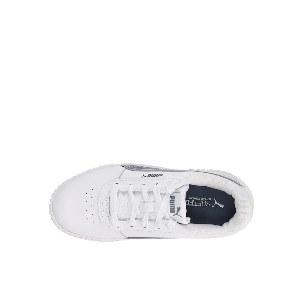 Carina 2.0 Cloudy Metallic Logo Lace Up Sneakers (Toddler) - Image 4