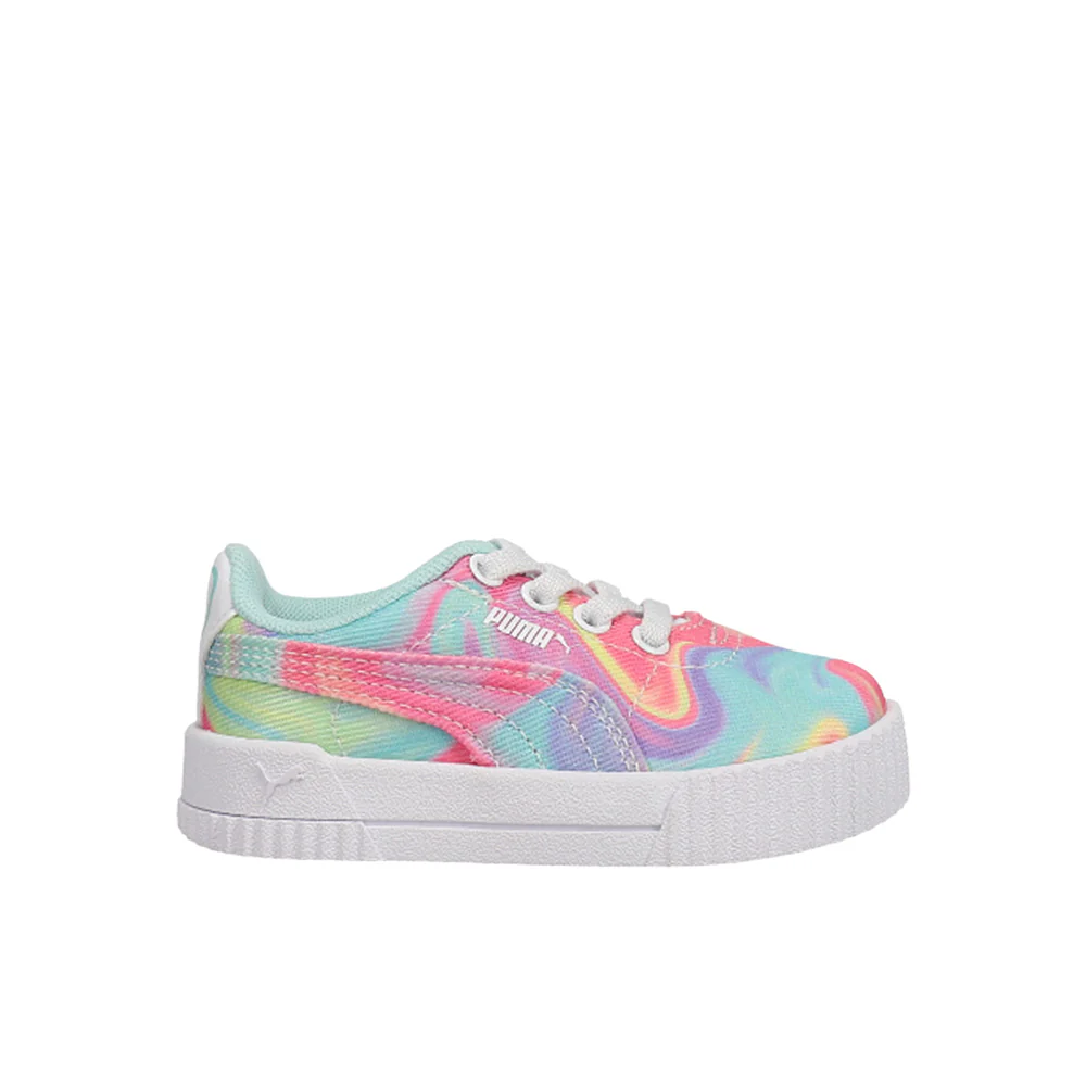 Carina Swirl Ac Tie-Dye Lace Up Sneakers (Toddler)