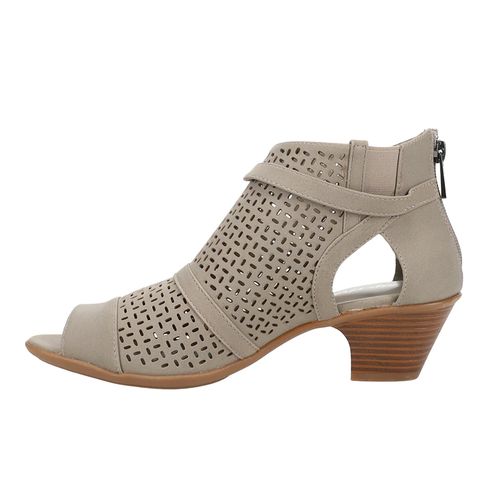 Carrigan Cut Out Ankle Strap Sandals - Image 3
