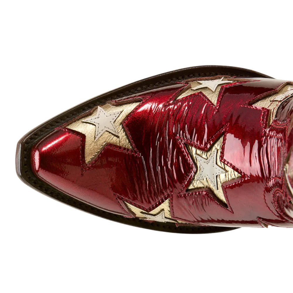 Casanova Star Western Snip Toe Cowboy Boots - Image 4
