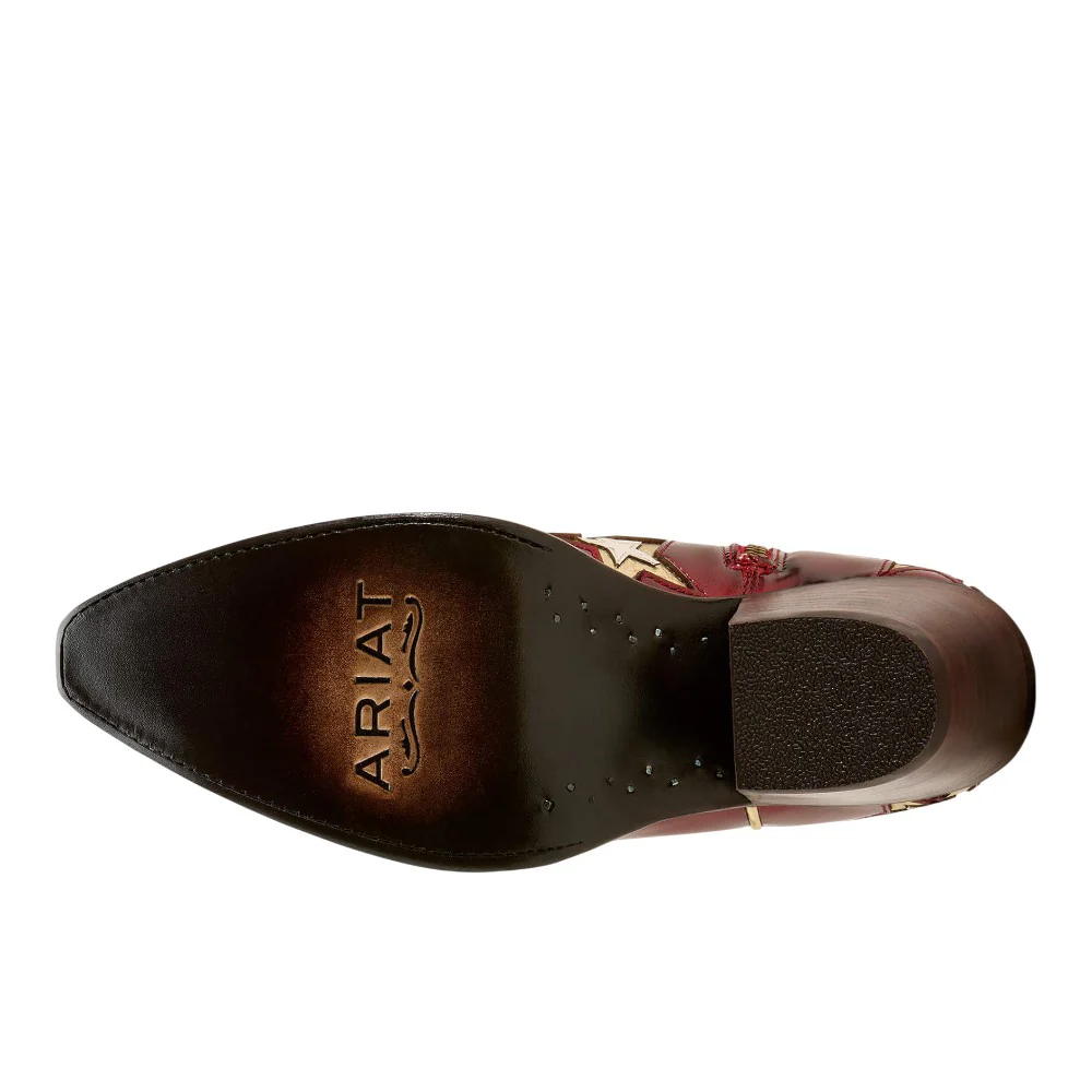 Casanova Star Western Snip Toe Cowboy Boots - Image 5